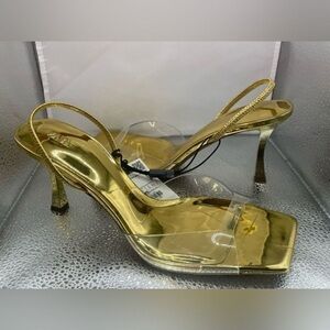Zara Gold Women's Heels